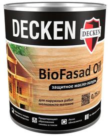 Защитное масло лазурь DECKEN BioFasad Oil