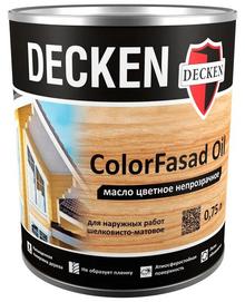 Цветное масло для дерева DECKEN ColorFasad Oil